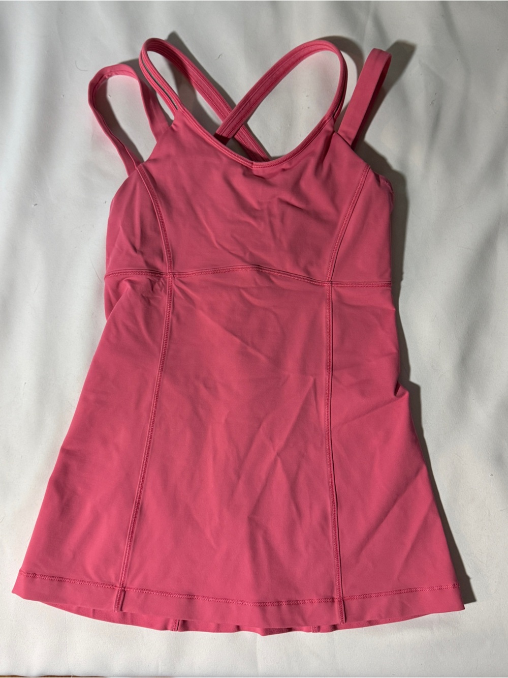 lululemon athletica Pink Crossback Tank Top